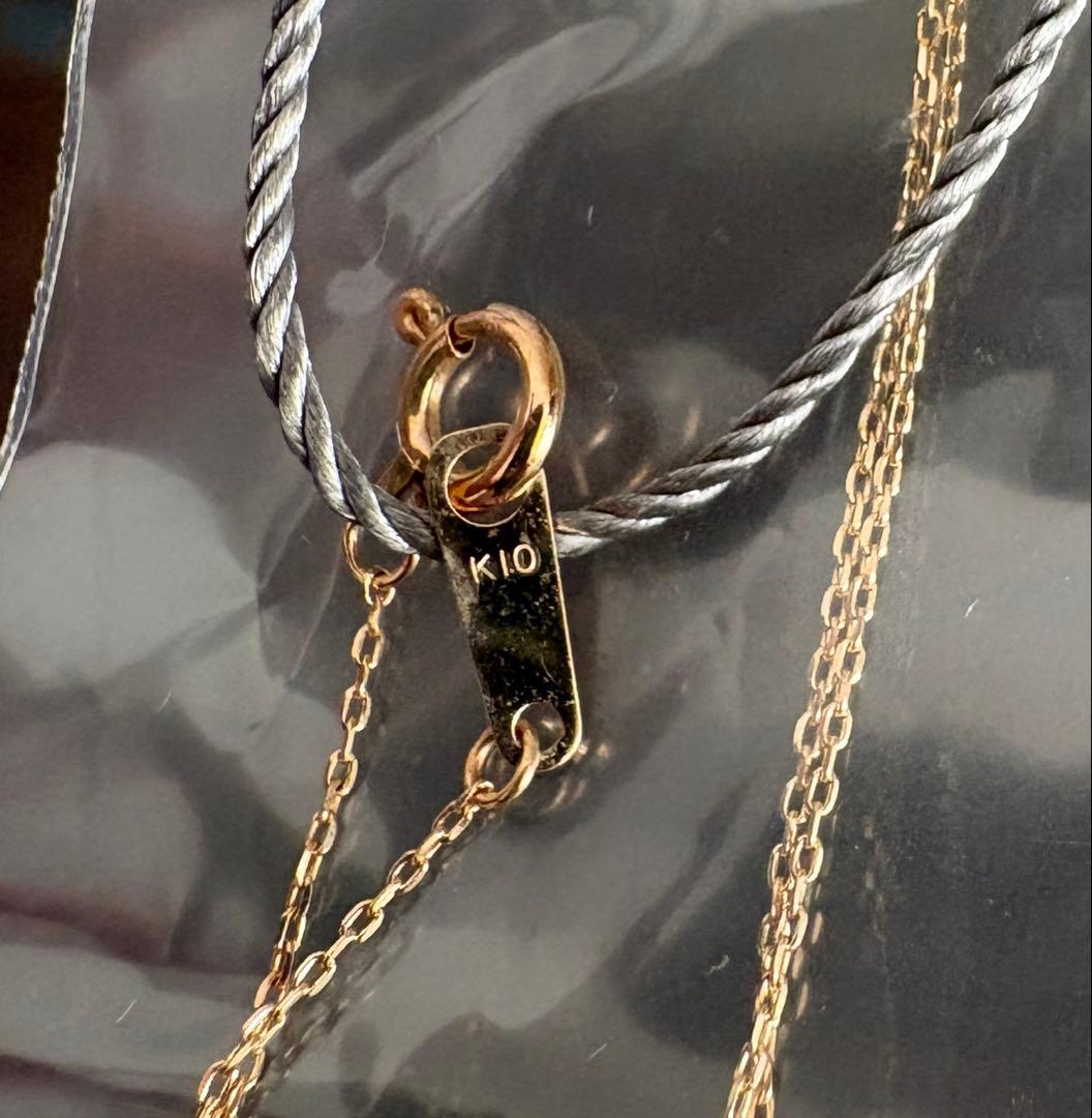 STAR JEWELRY ロングネックレス　k10