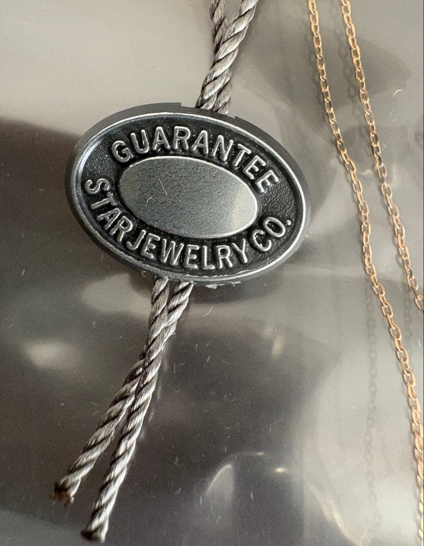 STAR JEWELRY ロングネックレス　k10