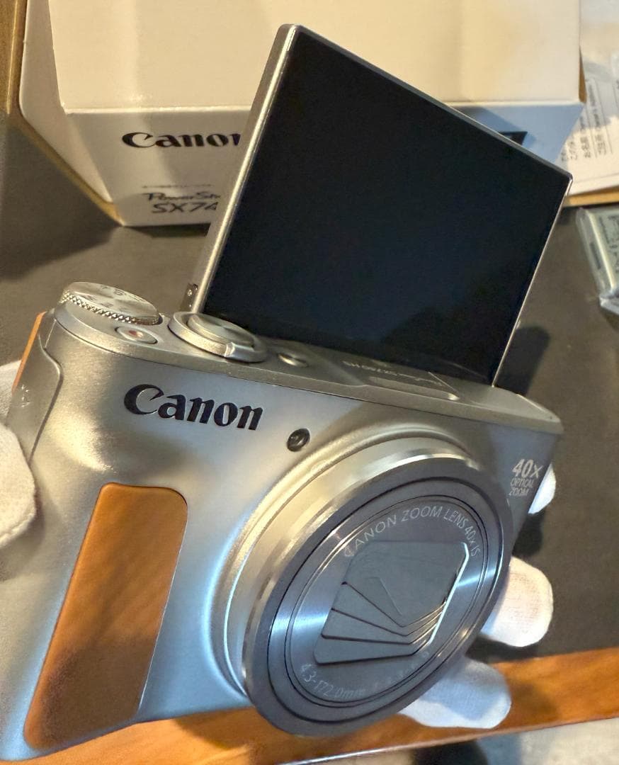 【新品未使用】Canon PowerShot SX740 HS シルバー