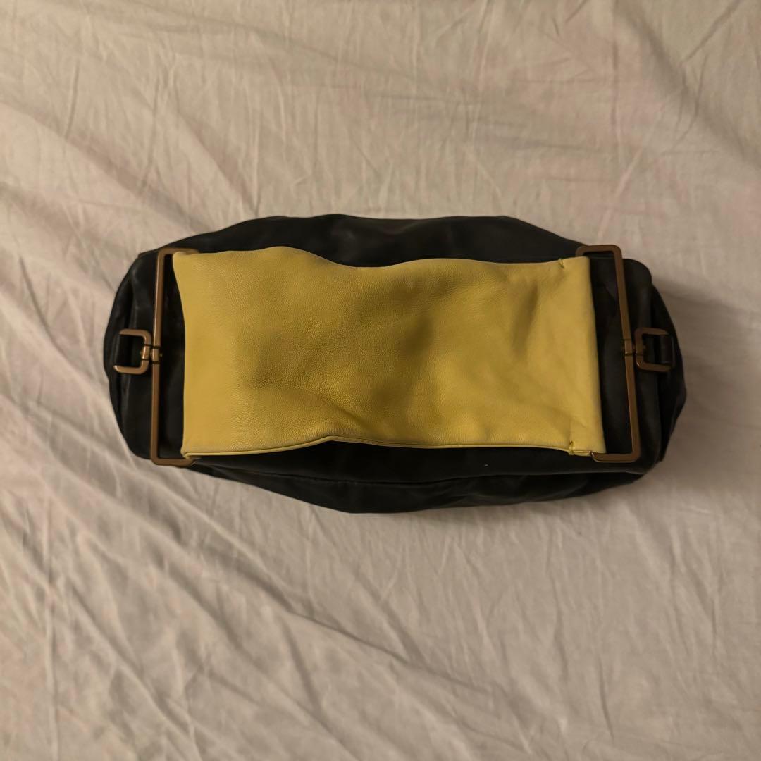 バッグ SS2001 PRADA archive leather handbag