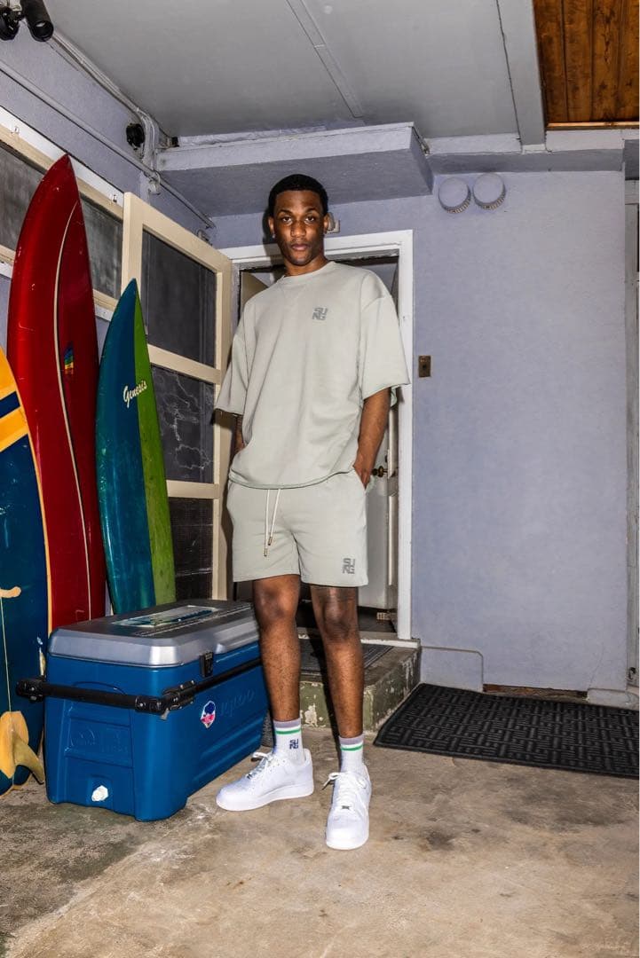 SUNG1975 CUBIC LOGO SWEAT セットアップ