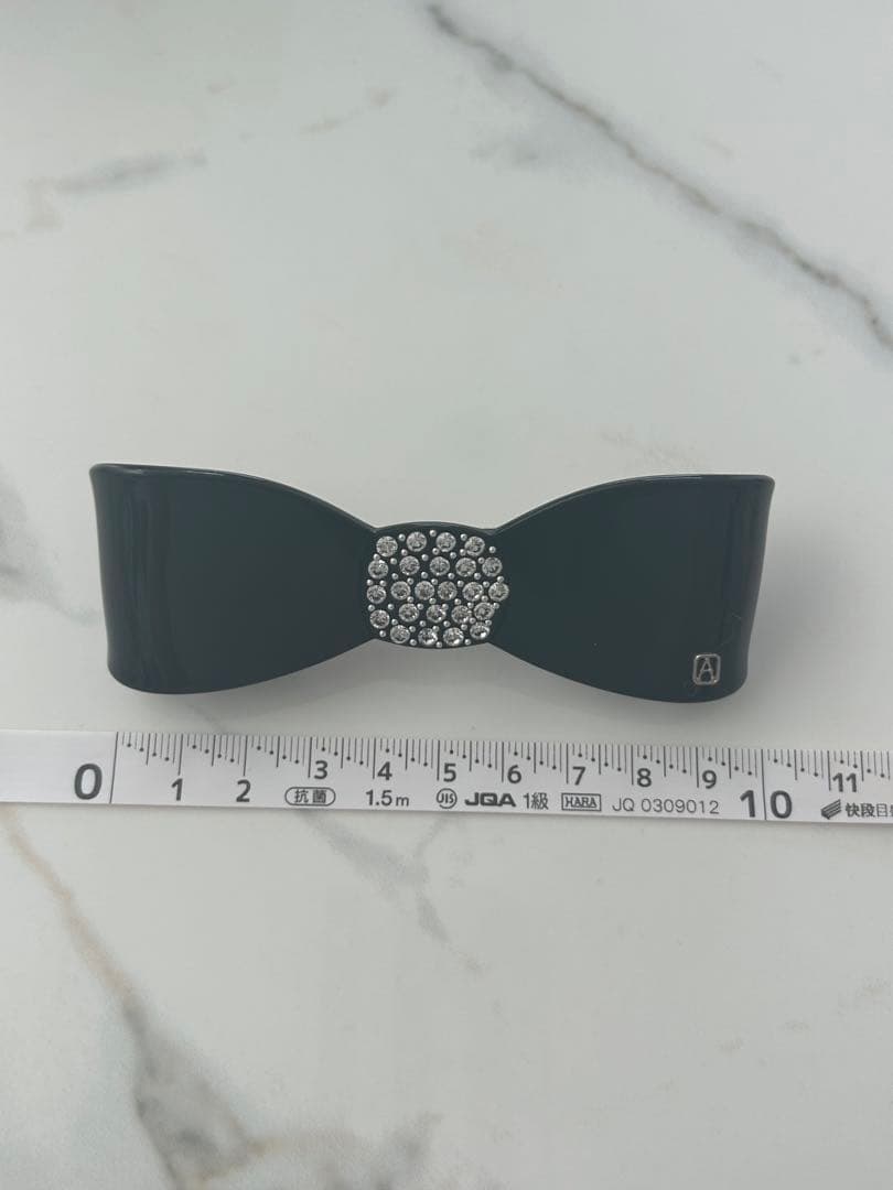 アレクサンドルドゥパリ　リボンバレッタ　ブラック