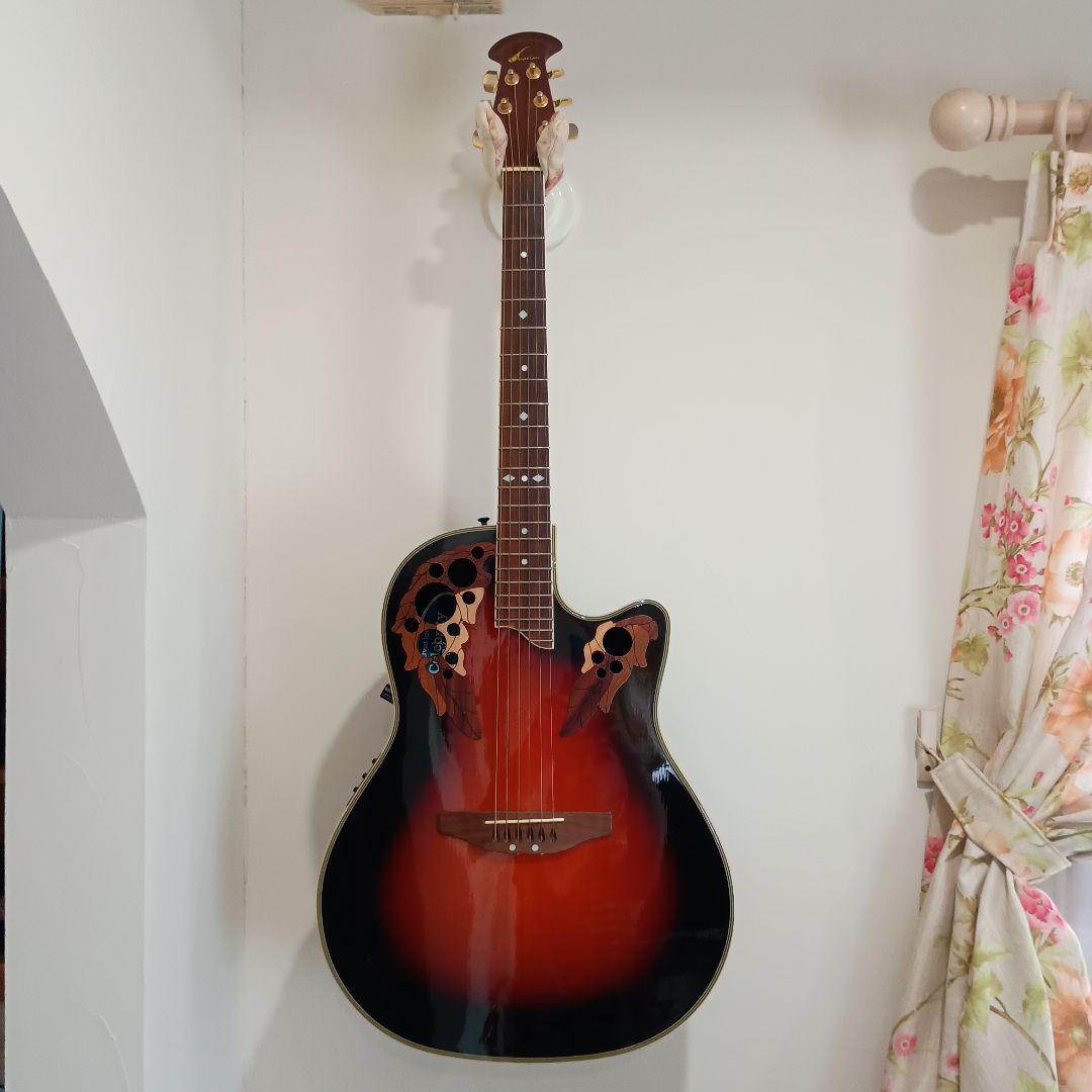 美品 低弦高 オベーションギター セレブリティデラックス ディープボール