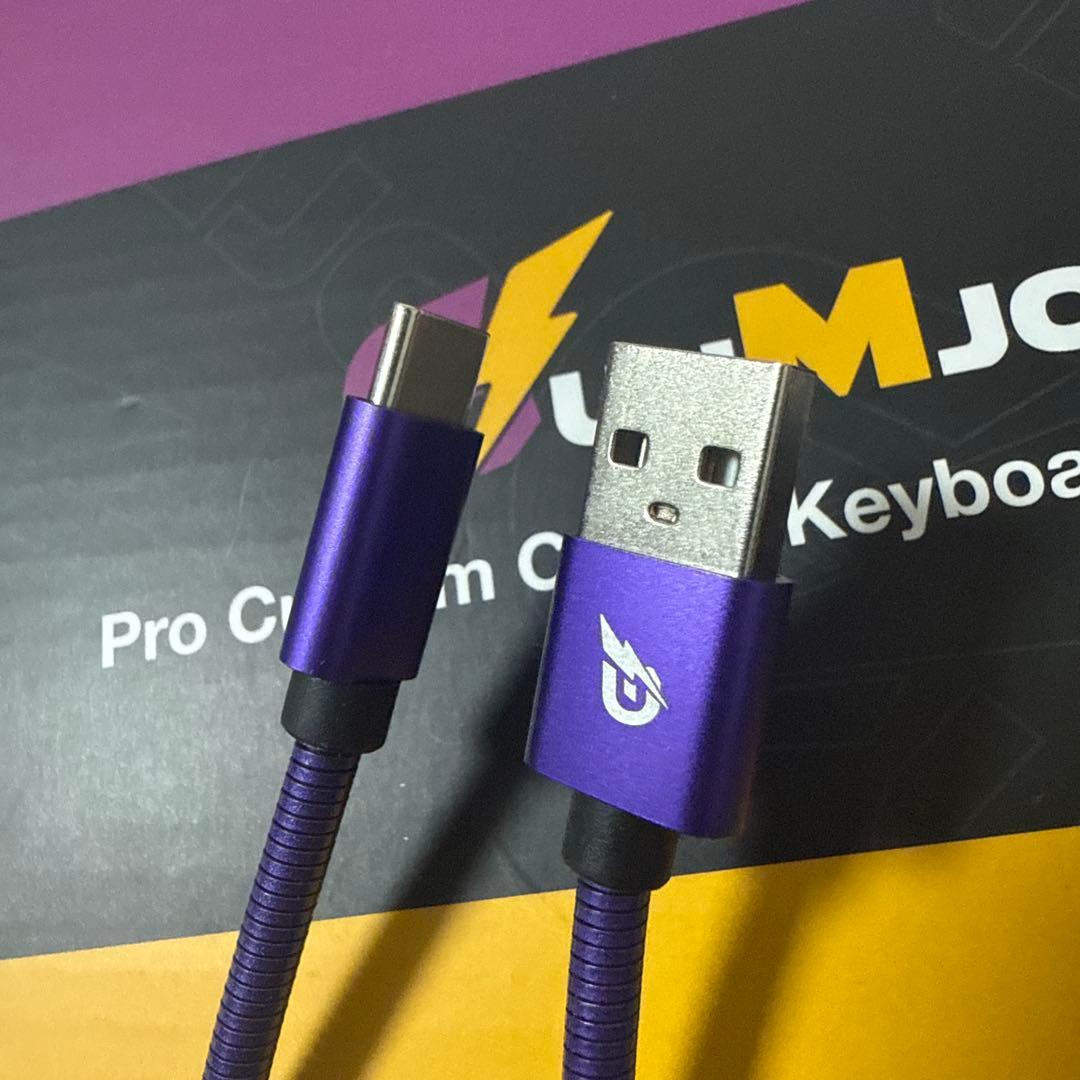 wooting 60he+ ゲーミングキーボード + キーキャップ + ケーブル