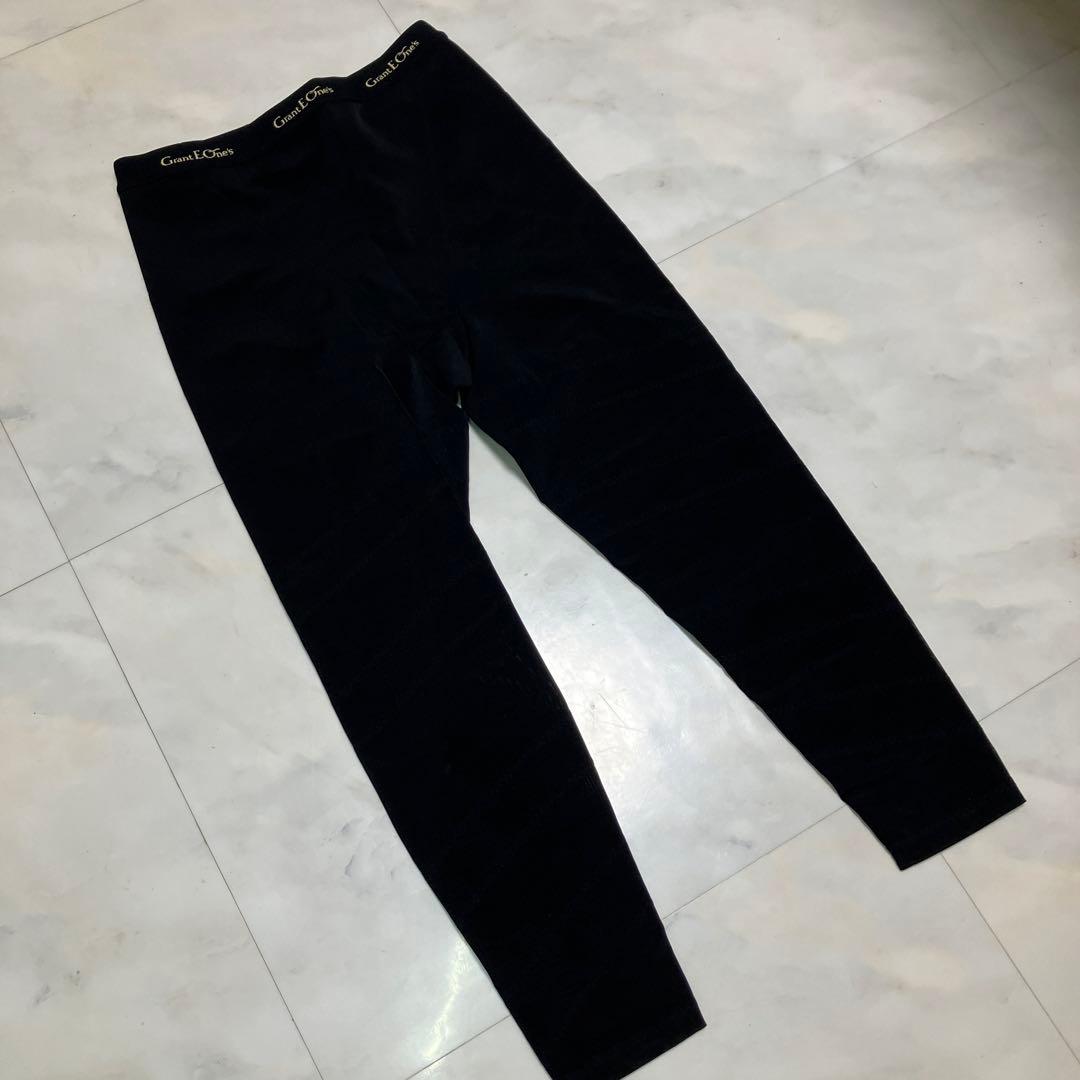 未使用⭐︎グラントイーワンズ LALA ドレナージュスパッツ　82 黒　光電子繊維