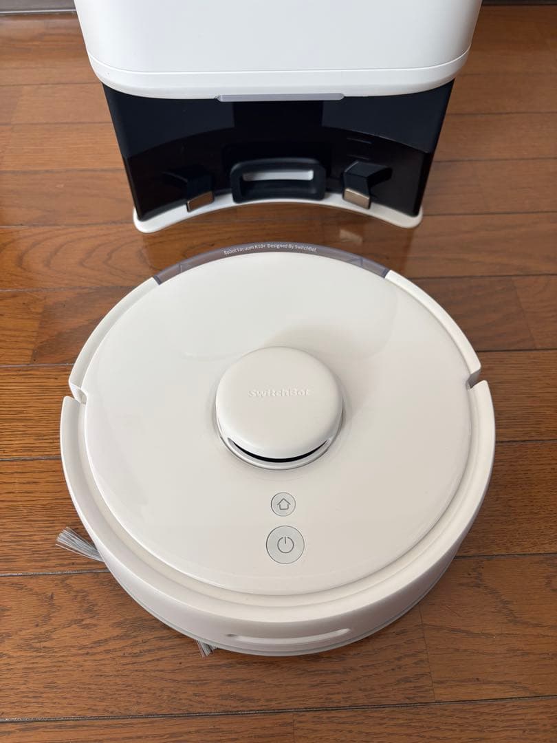 ほぼ未使用品　SwitchBot K10＋ロボット掃除機 ホワイト 本体