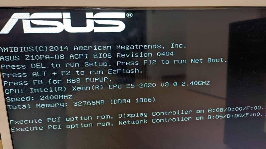 Xeon e5-2630v3×2他　メモリ64GB　ジャンク