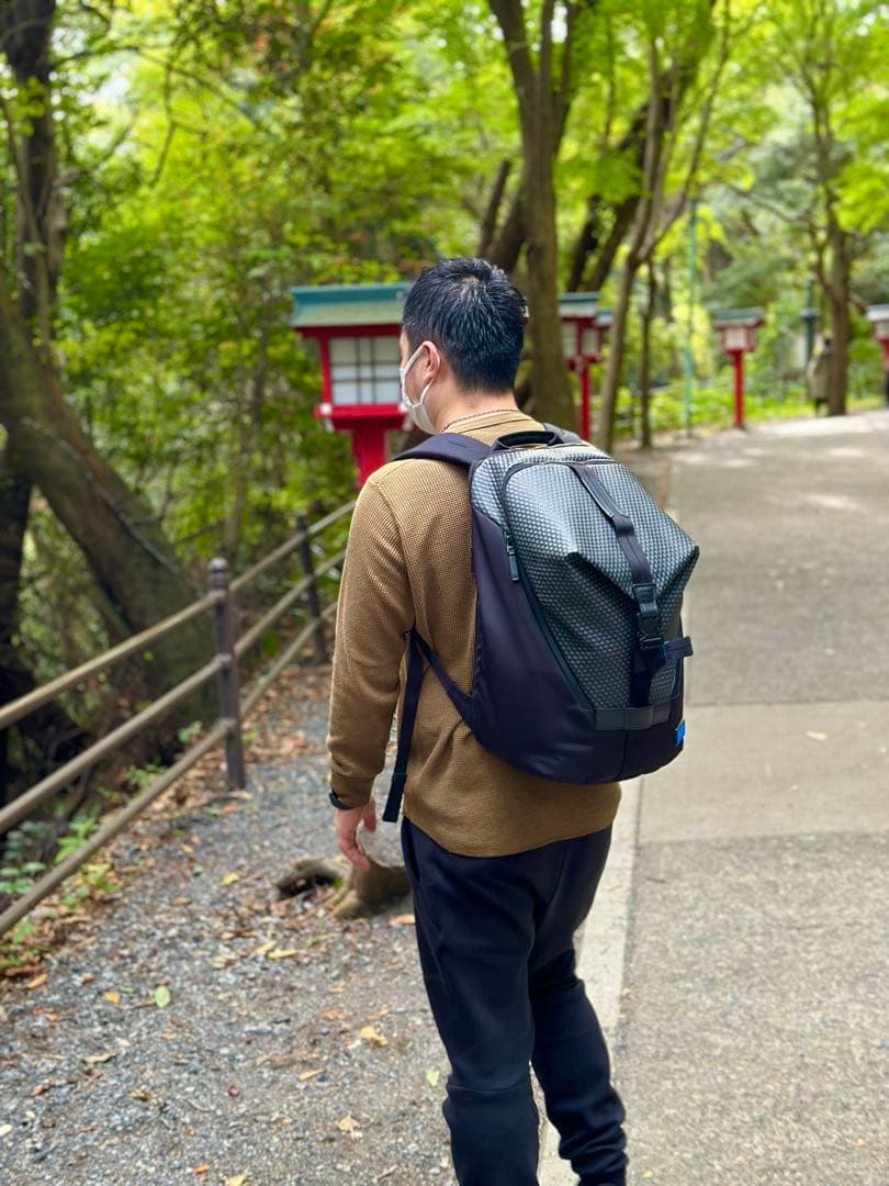 TUMI 「フィンチ」 レインカバー付き バックパック