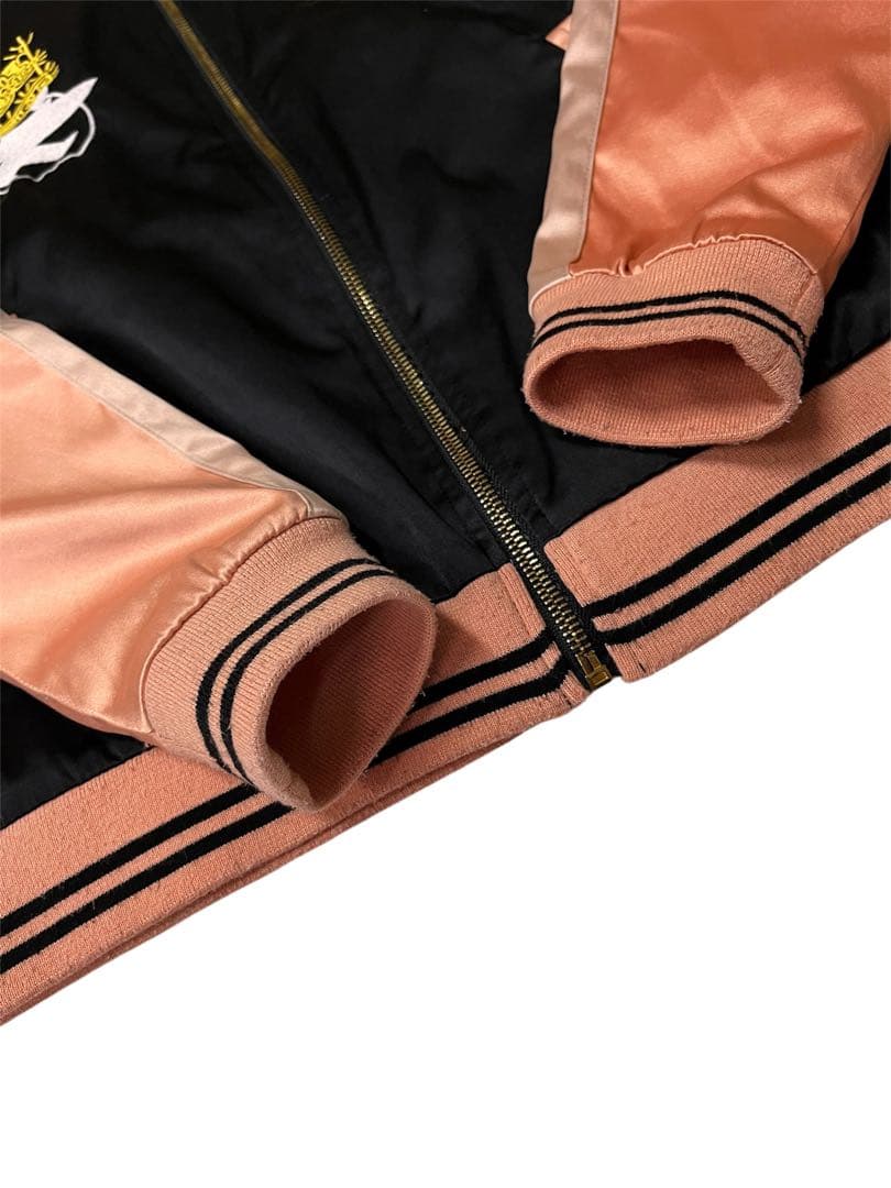 値下げ ステューシー Stussy ロゴ マーク SS 王冠 刺繍 スカジャン