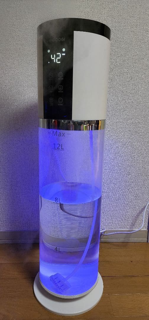 【未使用品】HAGOOGI (ハゴオギ) 超音波式 加湿器 大容量 12L