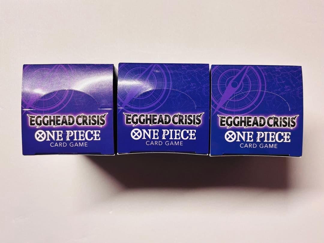 ONE PIECE EGGHEAD CRISIS 未開封テープ付き3BOX