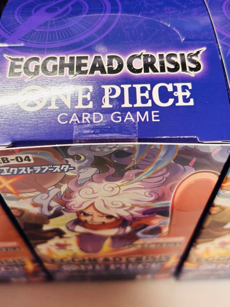 ONE PIECE EGGHEAD CRISIS 未開封テープ付き3BOX