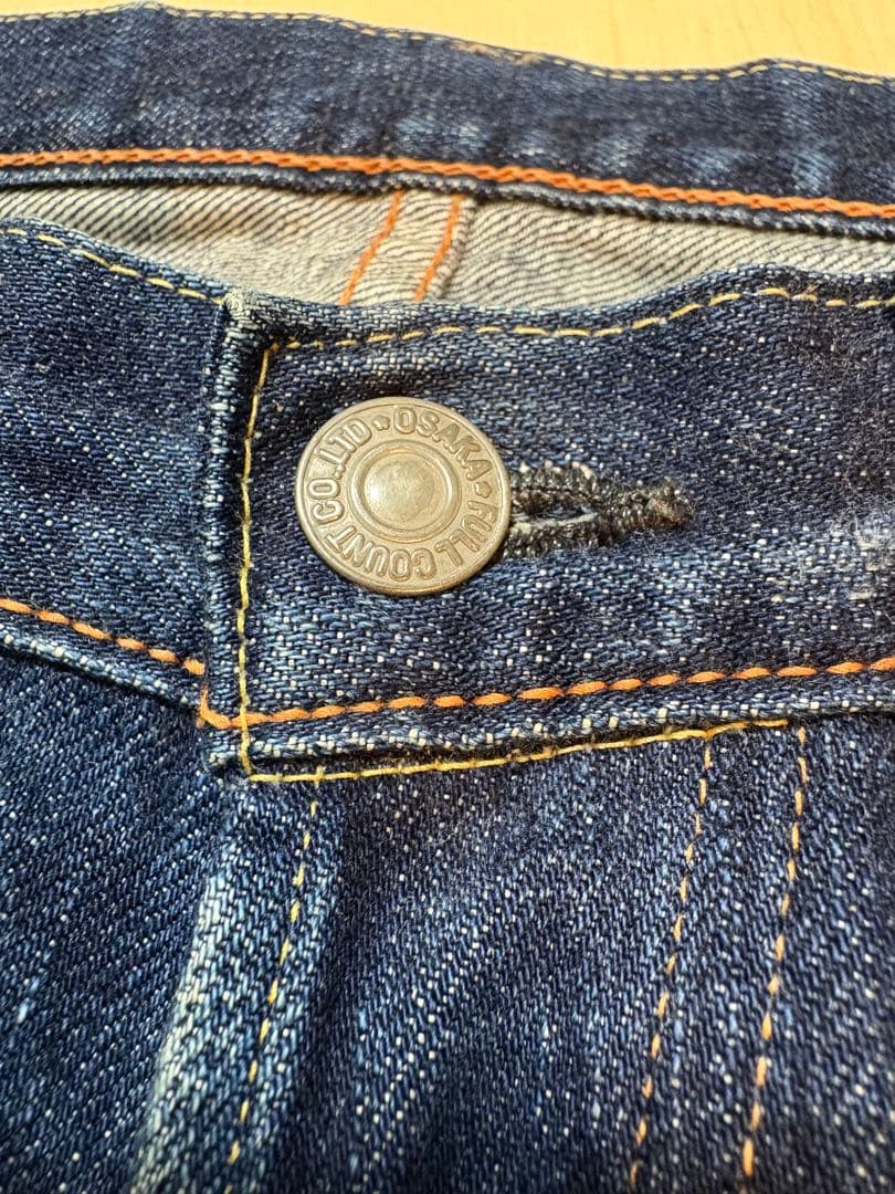 フルカウント1108 W31 L34 旧モデル　濃紺　FULLCOUNT