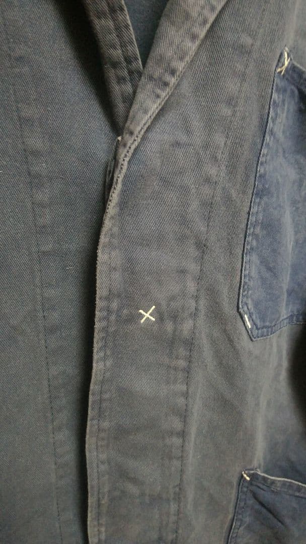 〈Clothes〉再構築 リメイク Euroアトリエジャケット ワークジャケット
