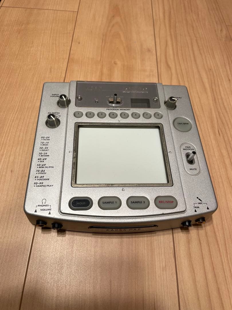 KORG サンプラー DC 12V ACアダプター付き