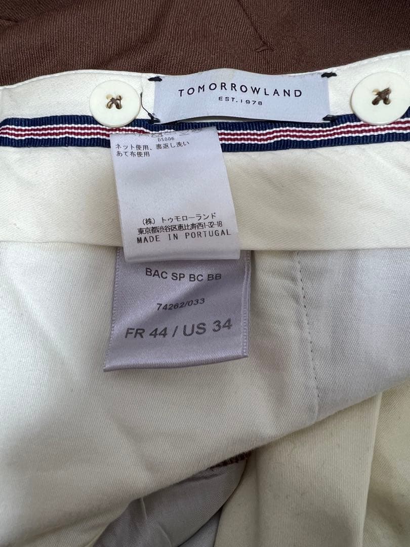 BERNARD ZINS ザンス　ウールスラックス