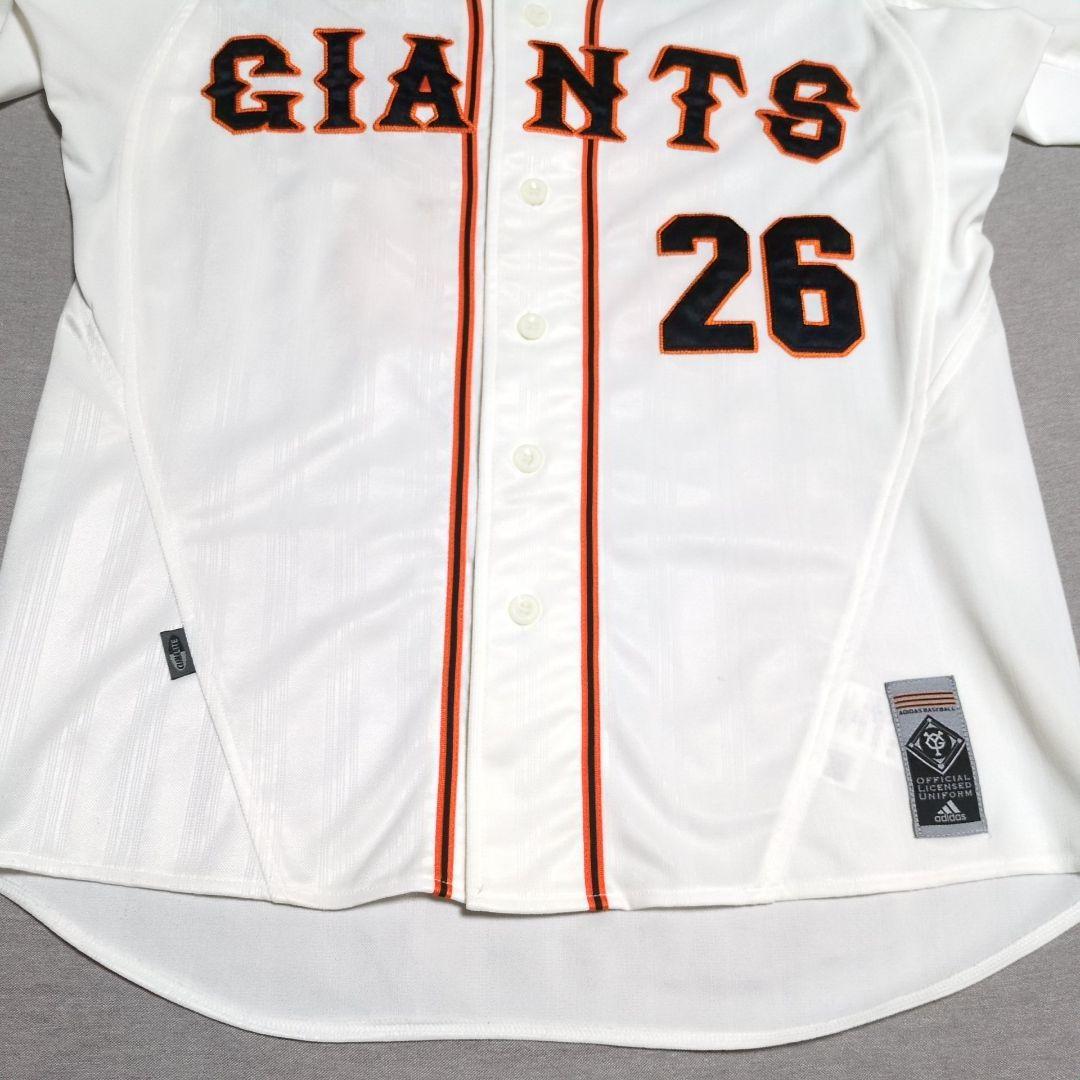 読売ジャイアンツ 巨人 内海哲也 アディダス製 刺繍 ユニフォーム М
