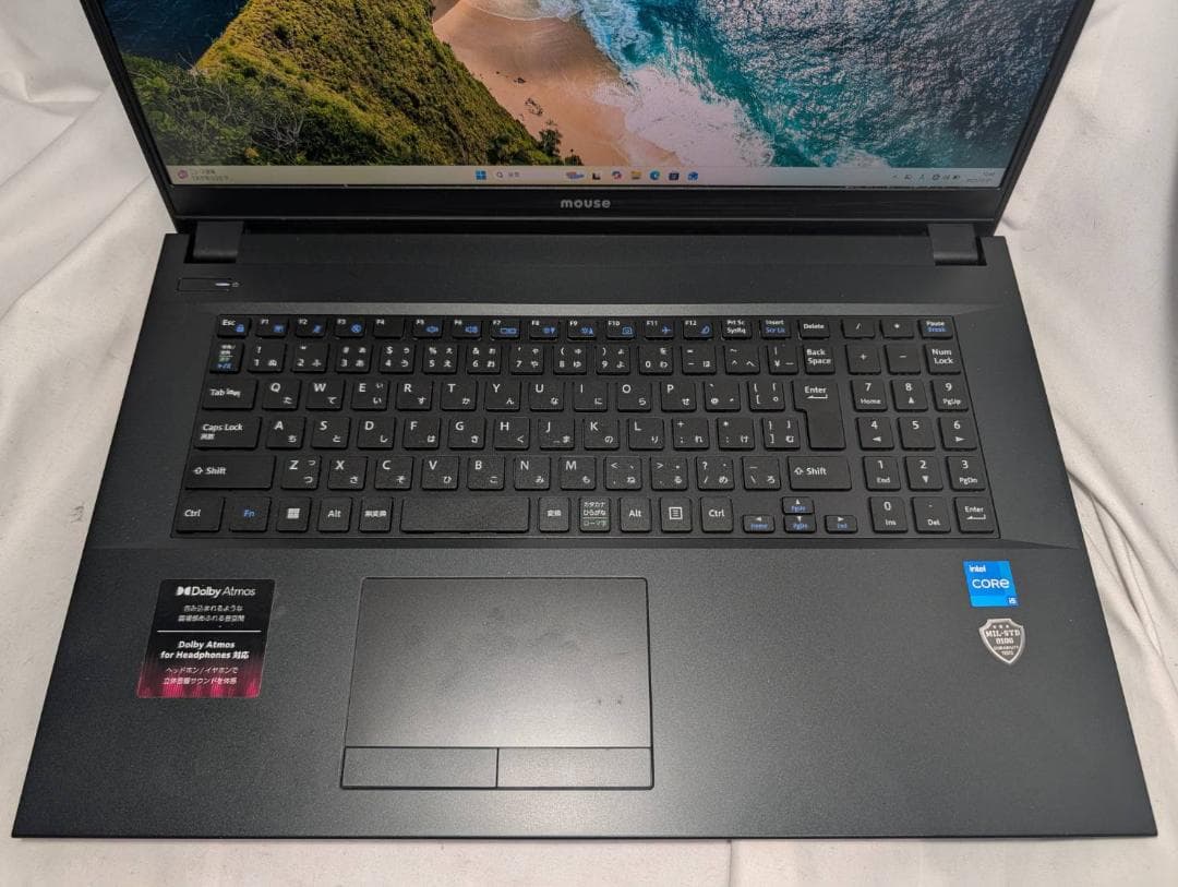 マウス 17.3型 第12世代 i5/8GB/SSD256GB/Office