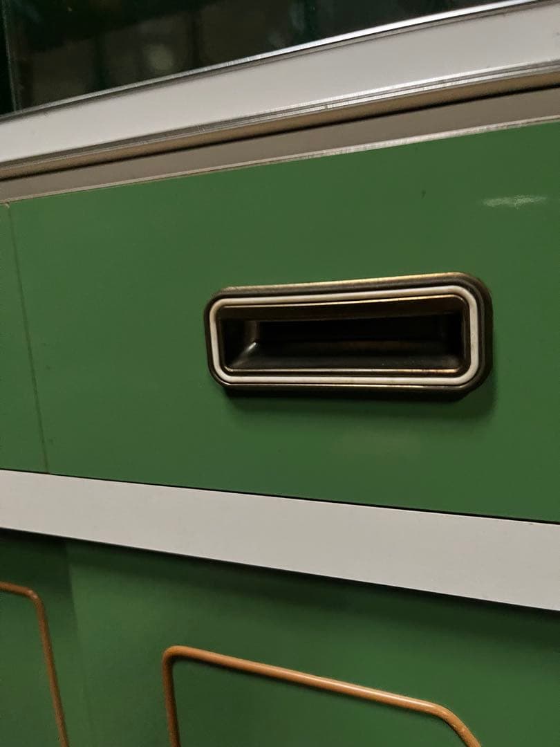 食器棚 レトロポップ 昭和レトロ インテリア 水屋 飾り棚 当時物