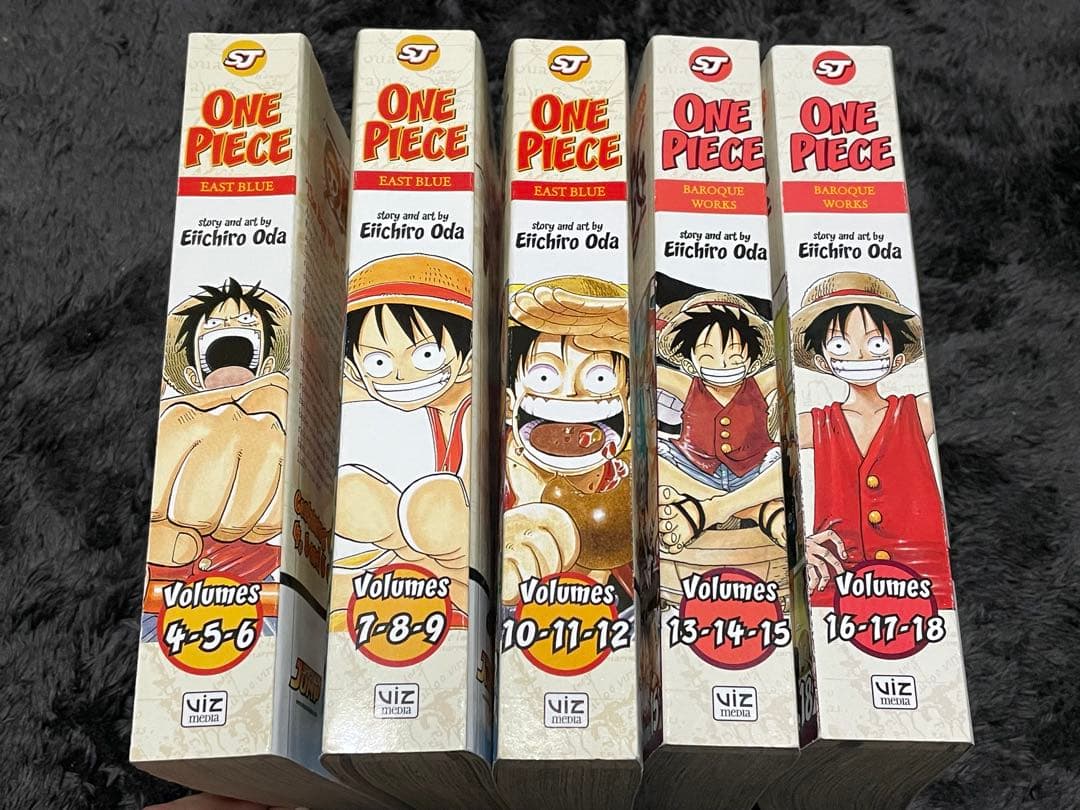 ONEPIECE ワンピース Vol.4~18巻 英語版 洋書