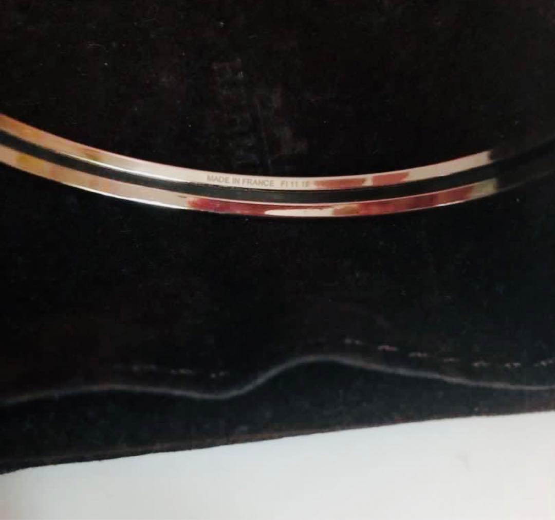 HERMES CLIC CLAC H バングル ローズオランジェ