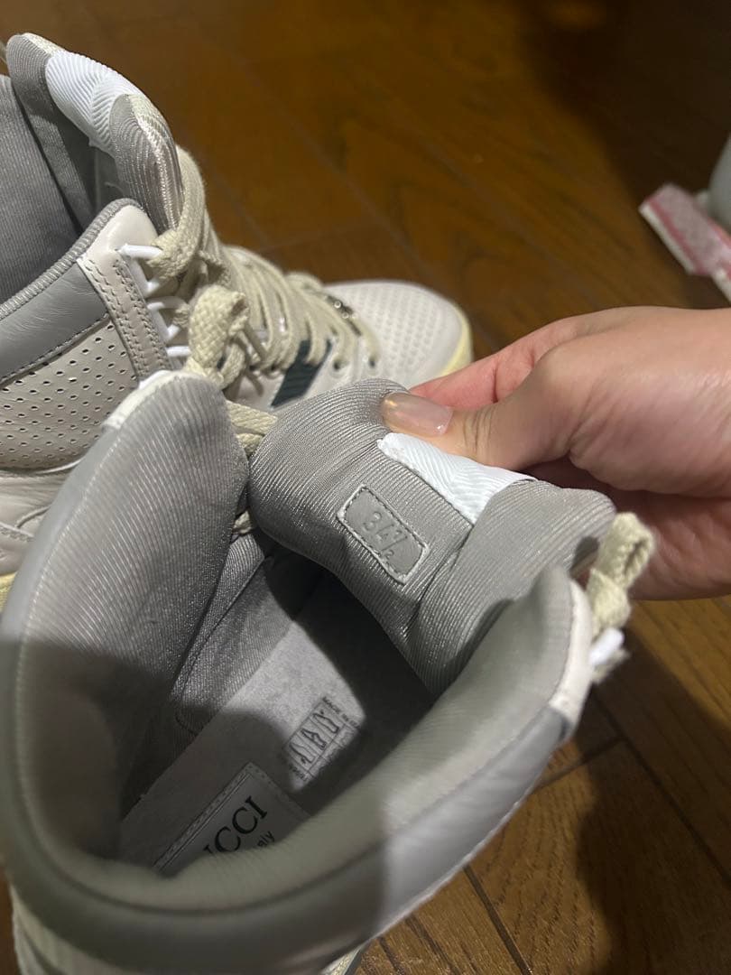 【GUCCI】美品ハイカットスニーカー【4/13まで即出荷可】