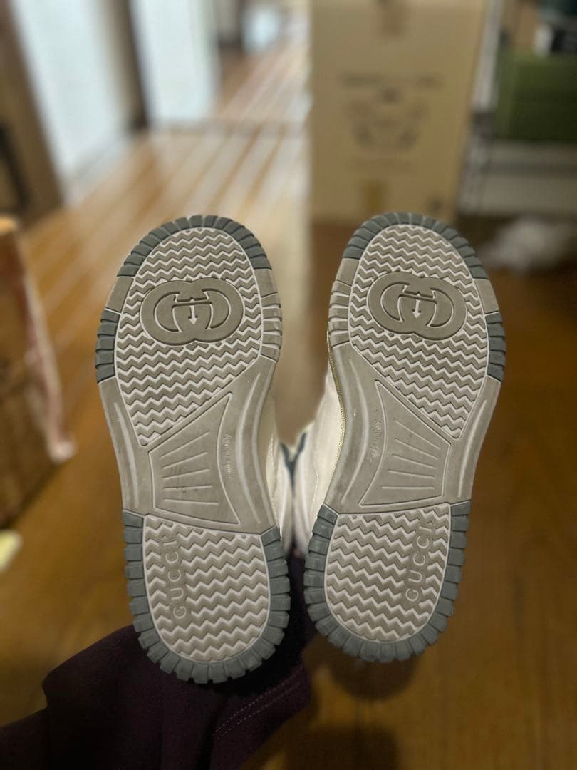 【GUCCI】美品ハイカットスニーカー【4/13まで即出荷可】