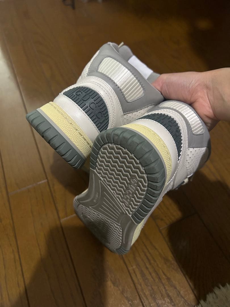 【GUCCI】美品ハイカットスニーカー【4/13まで即出荷可】