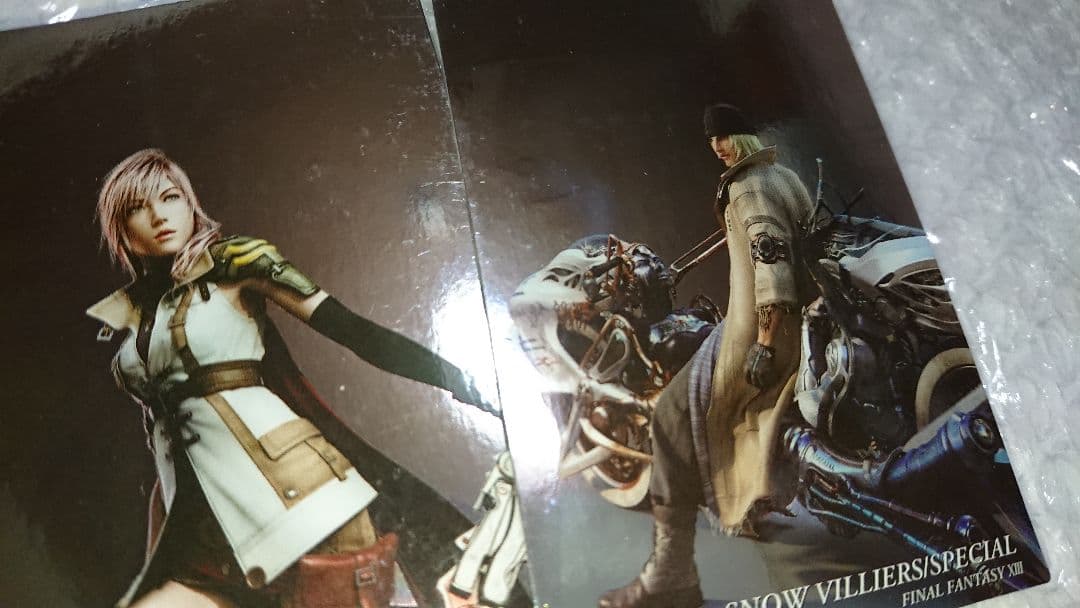 FF13 ファイナルファンタジー ライトニング  スノウ カード セット