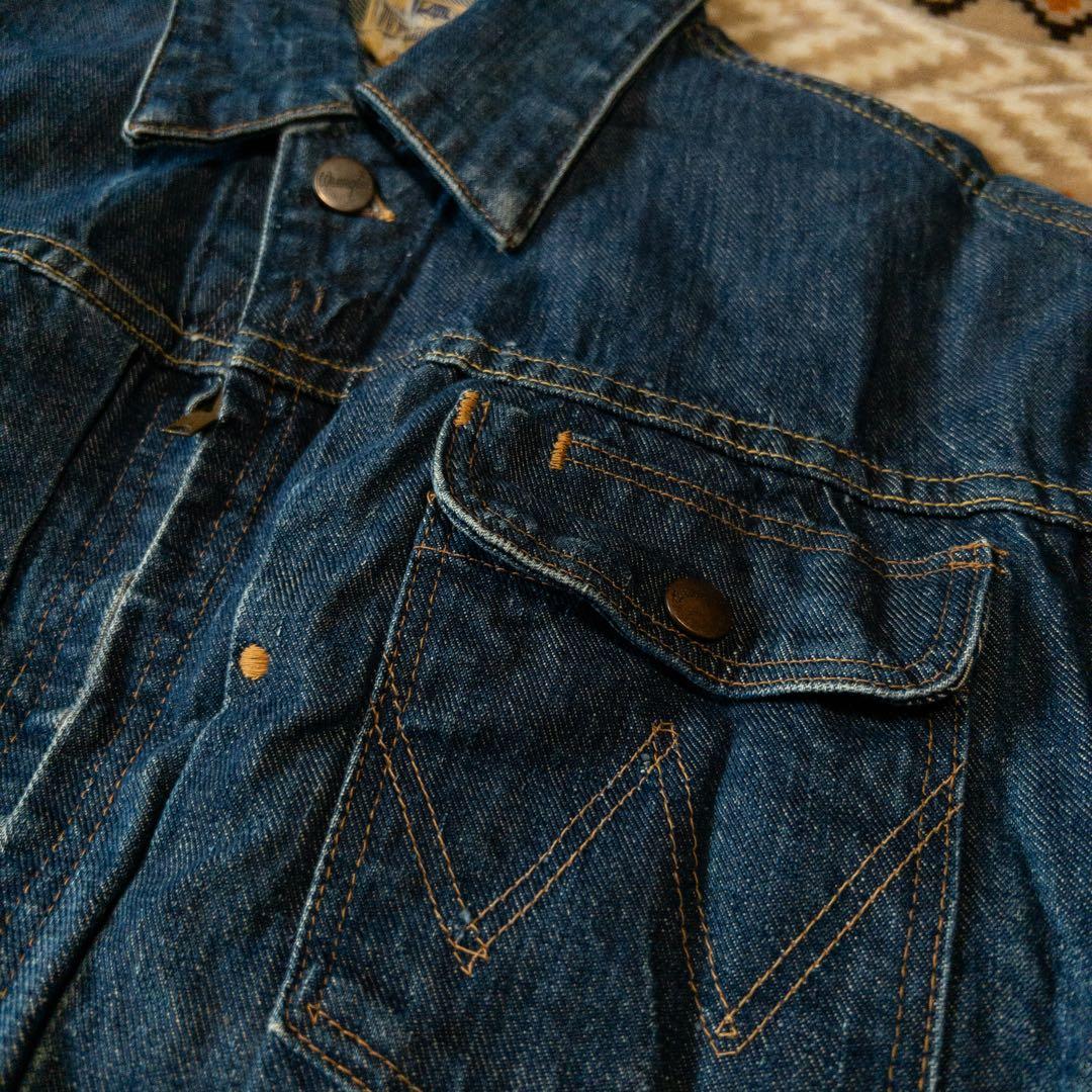 50s wrangler 11mjz 前期　オリジナル　真紺　縦ベル　38