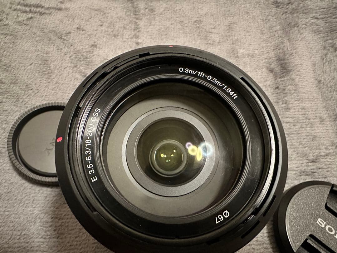 SONY E 18-200mm F3.5-6.3 OSS レンズ