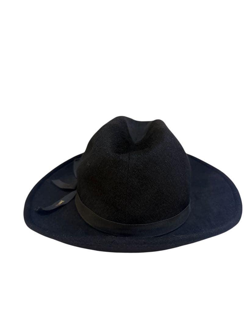 90s Y's for men × Borsalino 中折れフェルトハット 黒