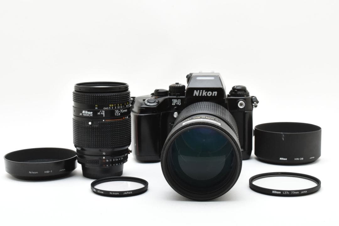 Nikon F4＋35-70 F2.8＋80-200 F2.8 ED 美品