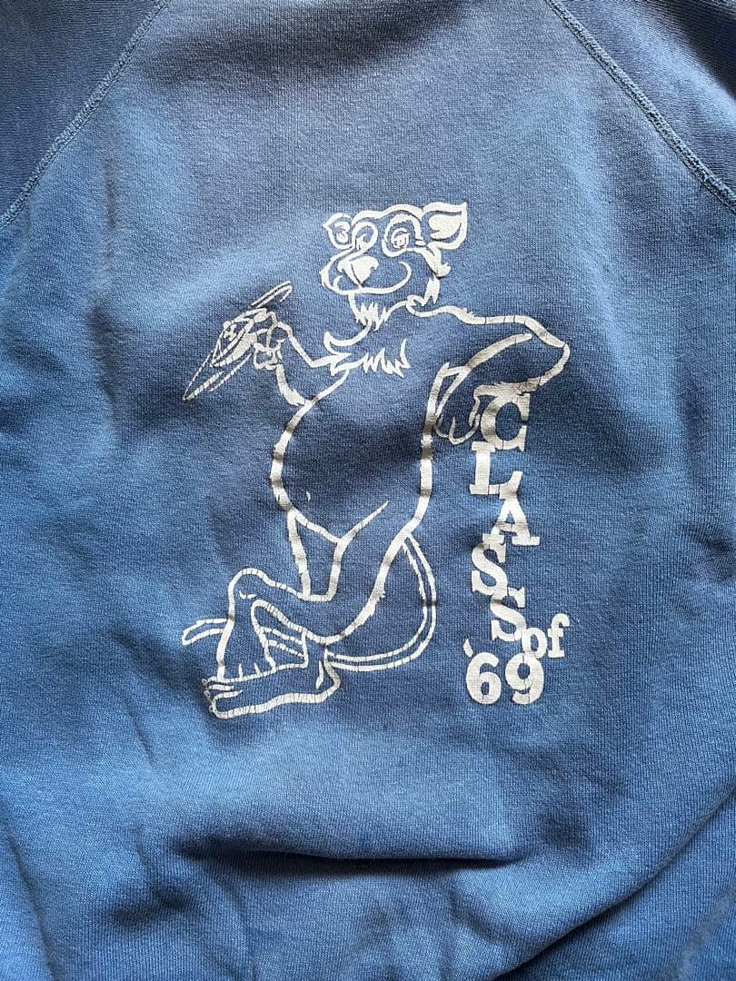 vintage ビンテージ　スウェット フェード　キャラクター