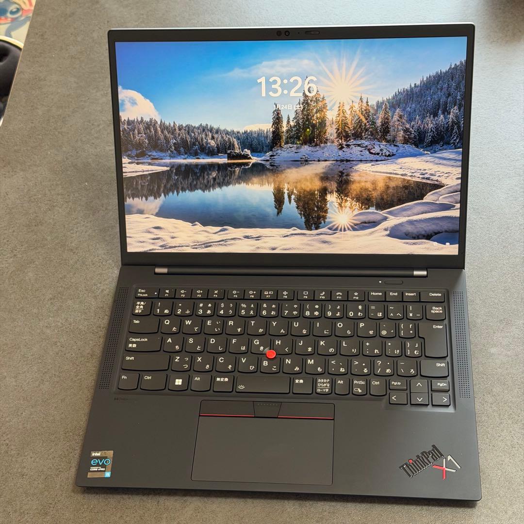 Windowsノート本体 ThinkPad X1 Carbon Gen9 i5 16GB SSD1TB