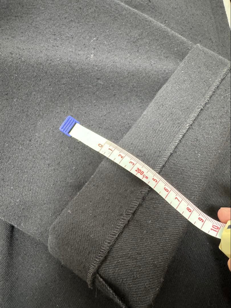 パンツ Cornier WOOL SILK NEP BELTED PANTS