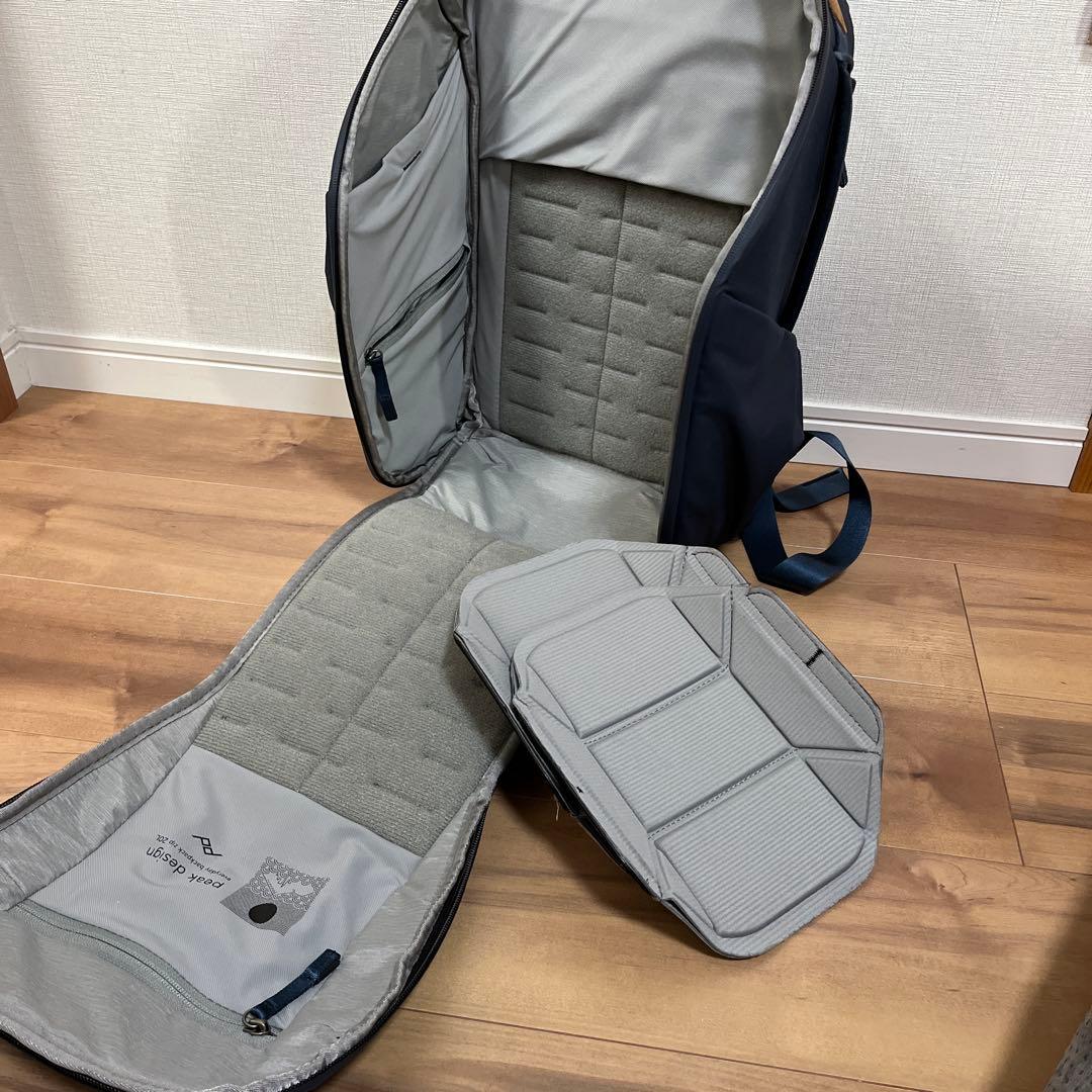 ピークデザイン エブリデイ バックパック ジップ 20L ミッドナイト