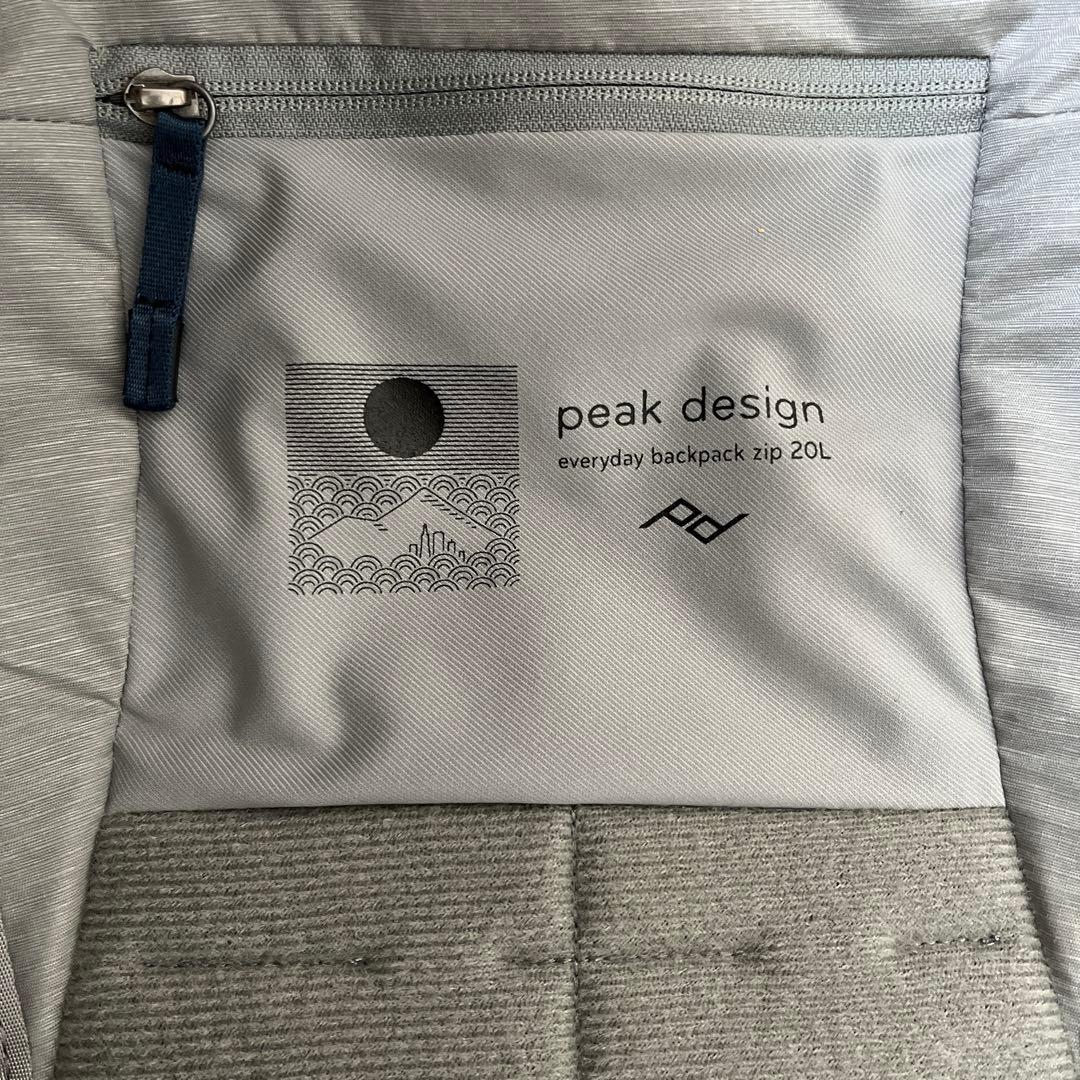 ピークデザイン エブリデイ バックパック ジップ 20L ミッドナイト
