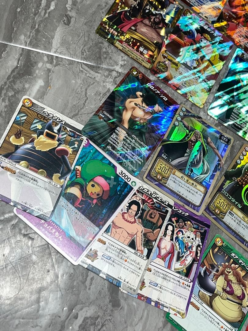 希少　限定品　ミラバト　ワンピース　ミラクルバトルカードダス 　ルフィ　ゾロ