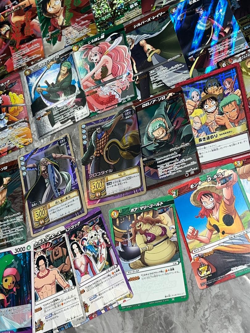 希少　限定品　ミラバト　ワンピース　ミラクルバトルカードダス 　ルフィ　ゾロ