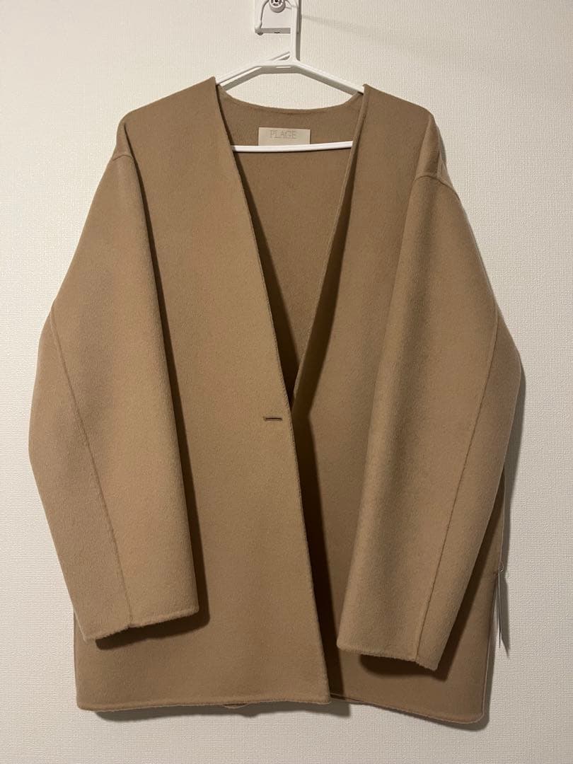 【新品】plage◆HAMILTON Cardigan コート38