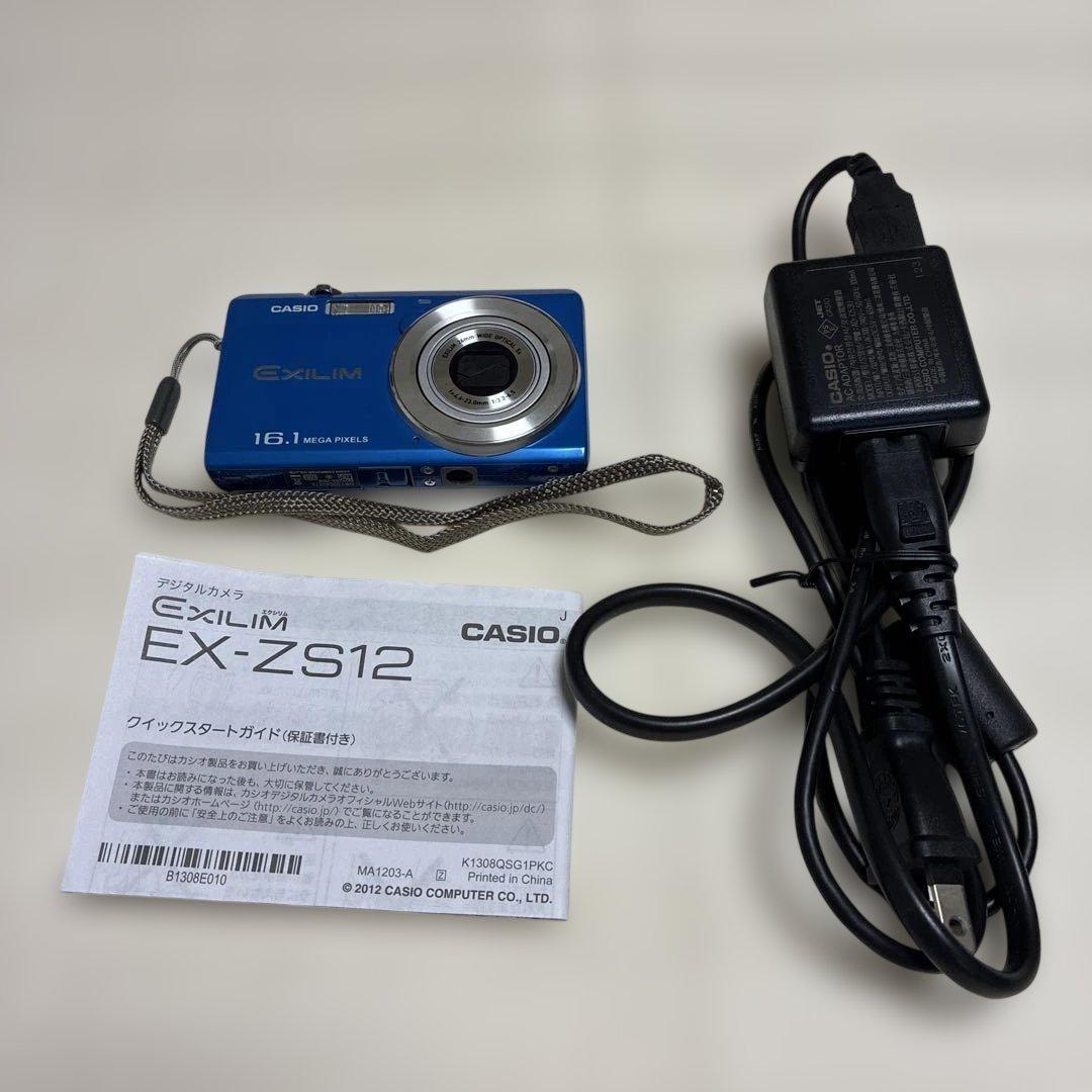 CASIO デジタルカメラ EX-ZS12