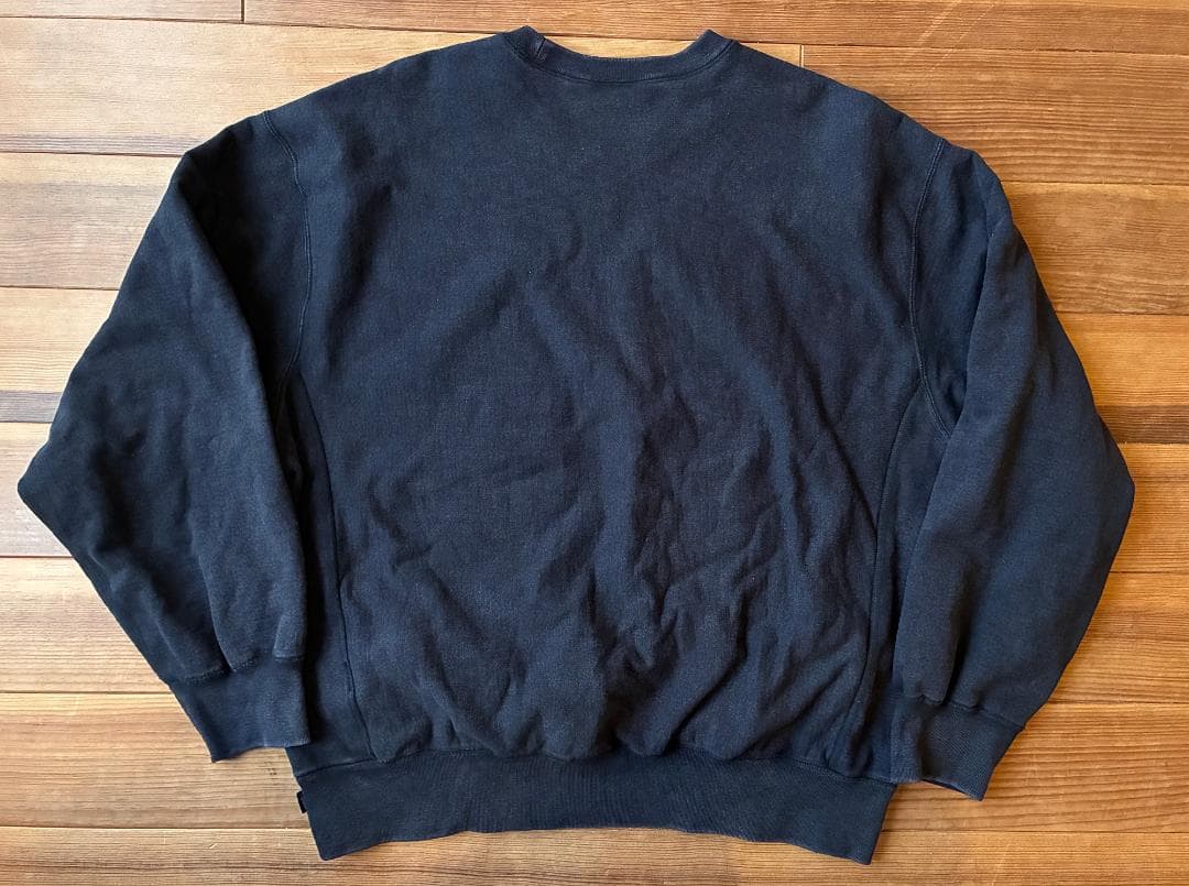 トップス Supreme Washed Box Logo Crewneck Black