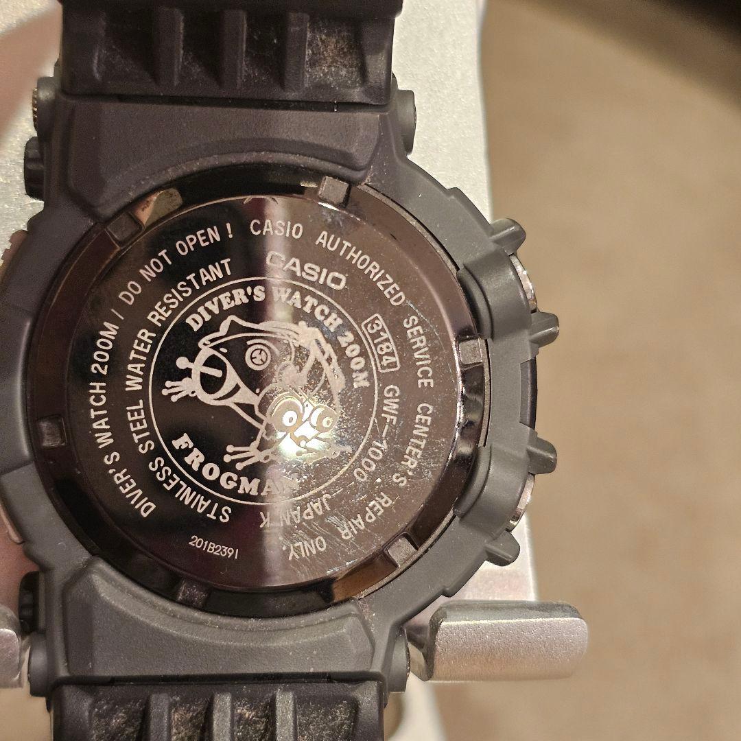 時計 CASIO G-SHOCK FROGMAN GWF-1000-1JF