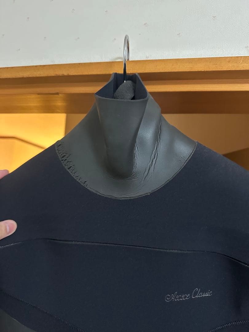 Axxe Classic フルスーツ ブラック/グレー　冬用