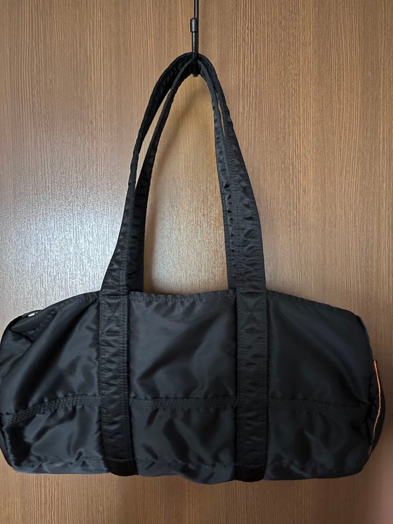 PORTER ポーター タンカー ミニボストン 黒 ドラムバッグ