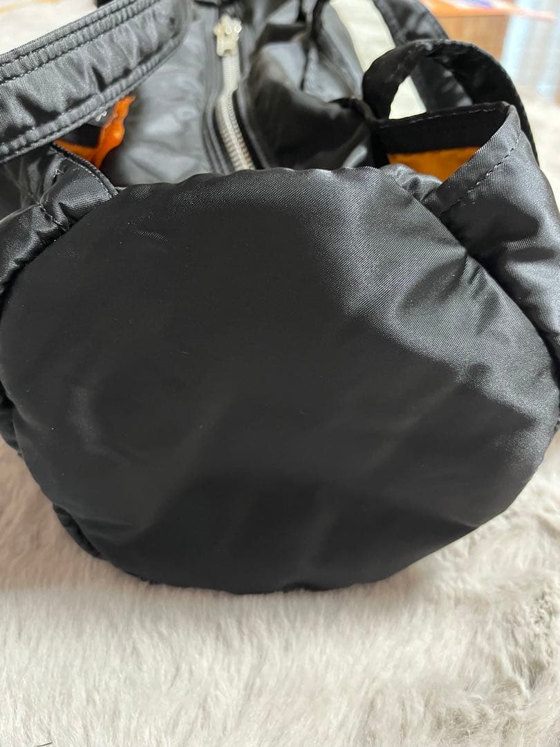 PORTER ポーター タンカー ミニボストン 黒 ドラムバッグ