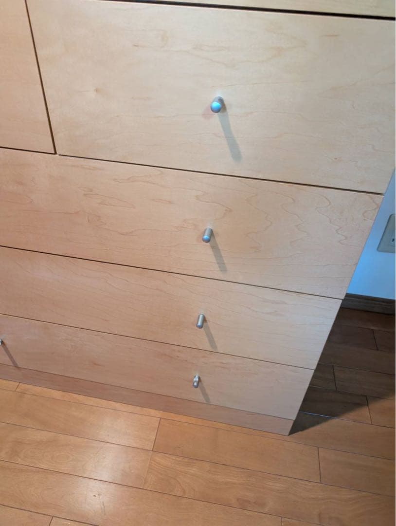 【専用ページ】無印良品 MUJI 木製チェスト4段ワイド タンス棚木製家具