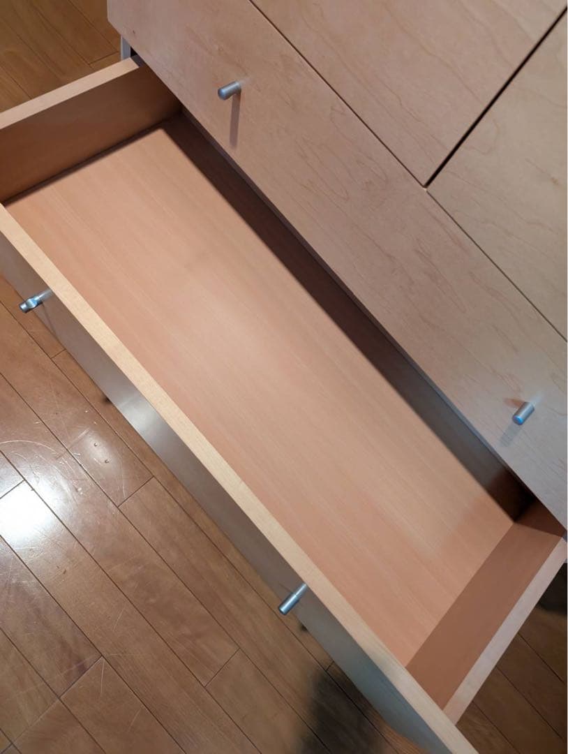 【専用ページ】無印良品 MUJI 木製チェスト4段ワイド タンス棚木製家具