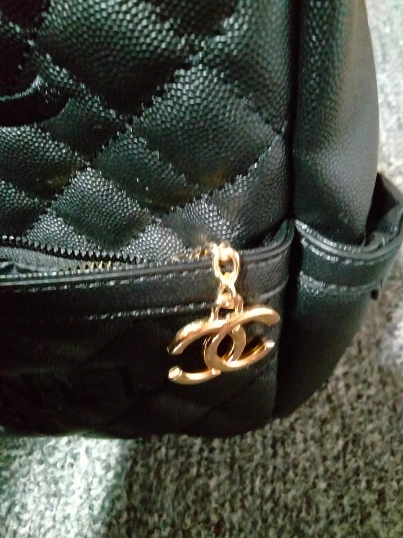 シャネル ノベルティ 非売品 ブラック リュック バッグ パック 未使用